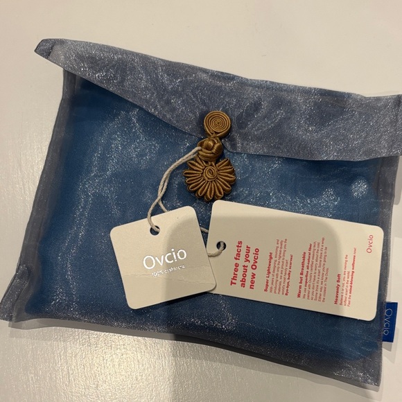 Chic Blue Women's Scarf - Picture 3 of 5